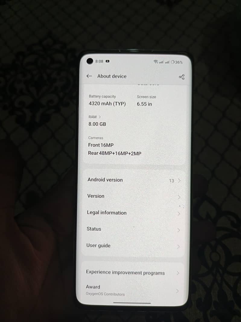 One Plus 8 6