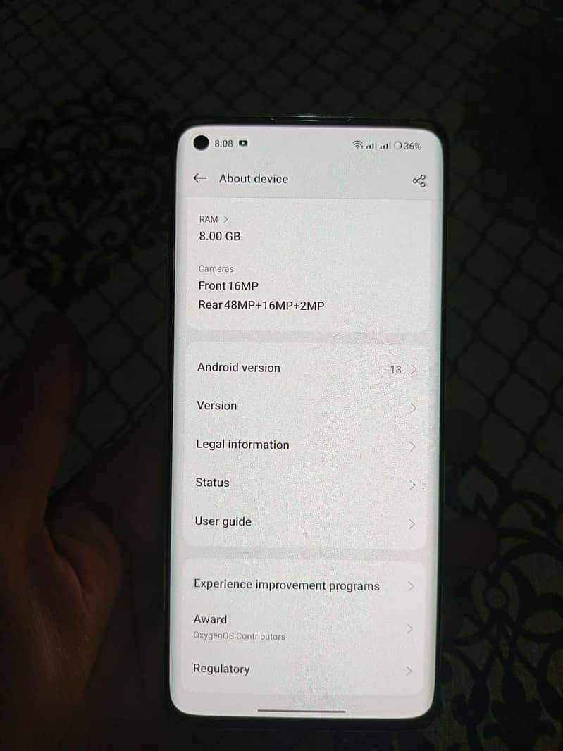 One Plus 8 7