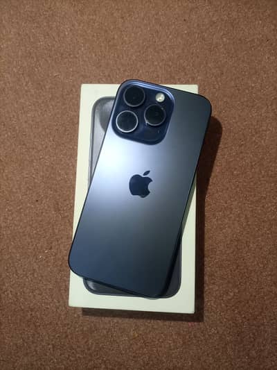 Apple iPhone 15 Pro | 256 GB | 86 health| NonPTA | Blue Titanium