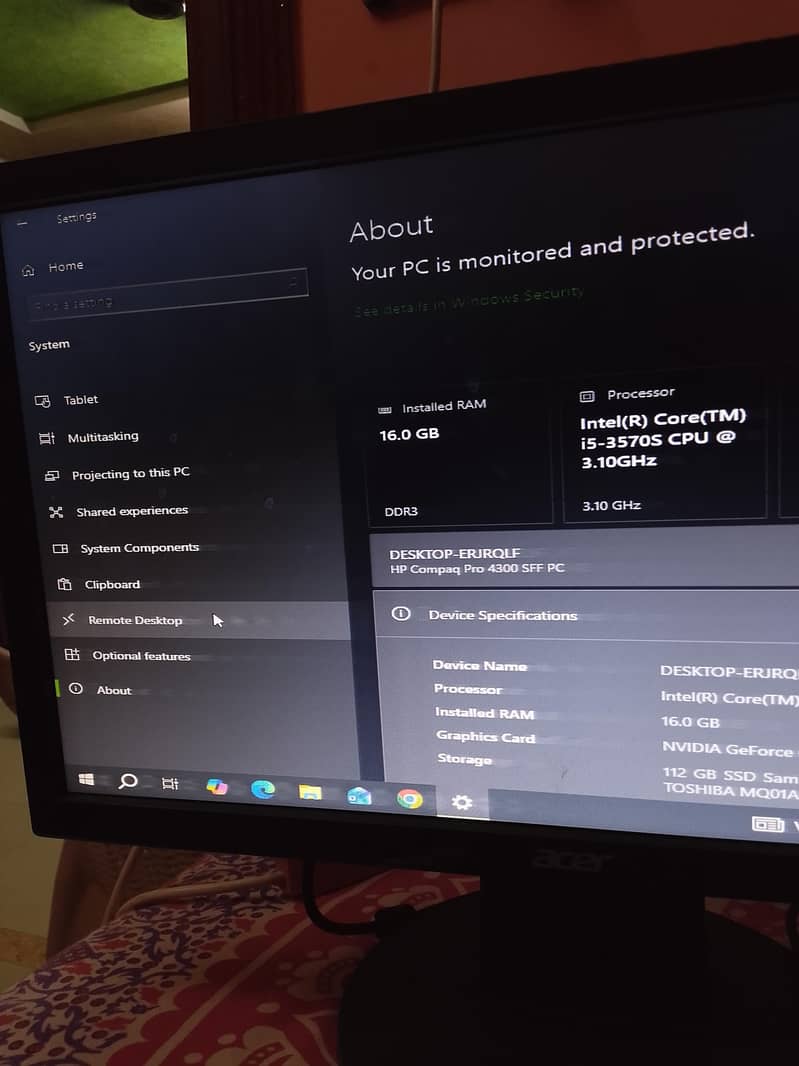 PC WITH FULL SETUP 2