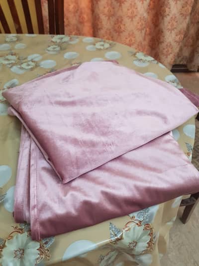 Pink Velvet Curtains