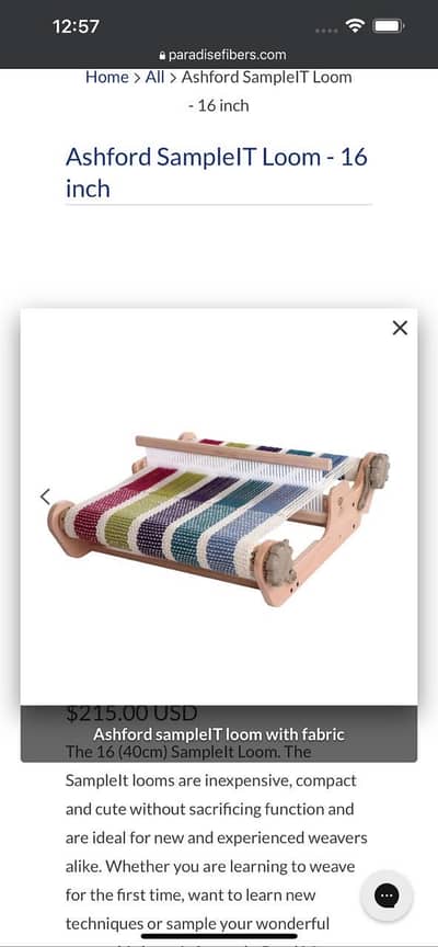 Simpleit rigid hiddle loom available
