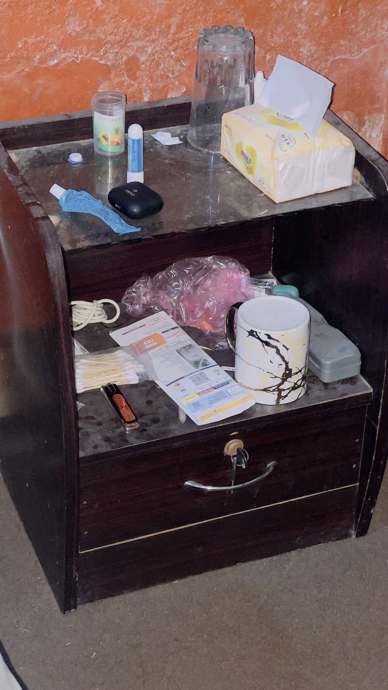 Bed/mattress/bedside box/ dressing table/ study table/cabinet 1