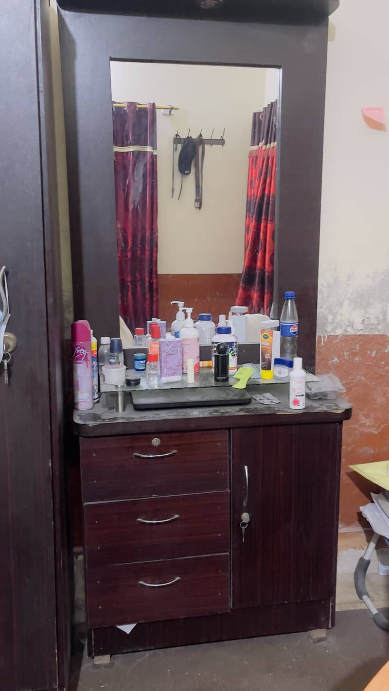 Bed/mattress/bedside box/ dressing table/ study table/cabinet 2