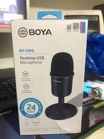 BOYA BY-CM3 USB MICROPHONE