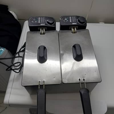 Alpina Dual Deep Fryer