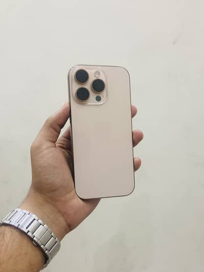 iPhone 16 Pro 10/10 condition desert clr