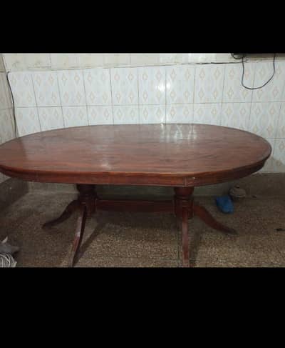 Dining table with chairs _urgent sale