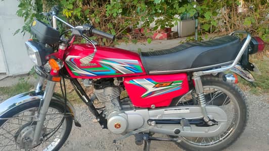 Honda CG 125 . ISB  Register. Balkul Saaf or new Condition
