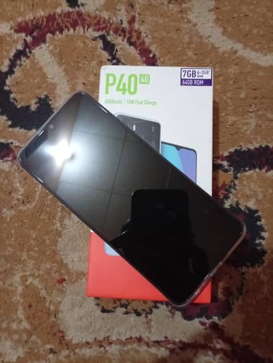 itel p40  7.64 with box