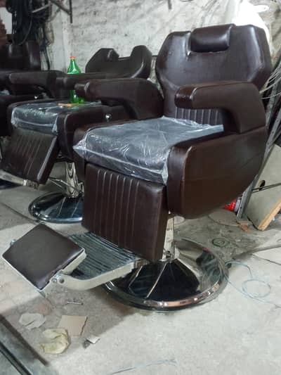 Barber chair/Cutting chair/ Shampoo unit/Trolly/Saloon Furniture.