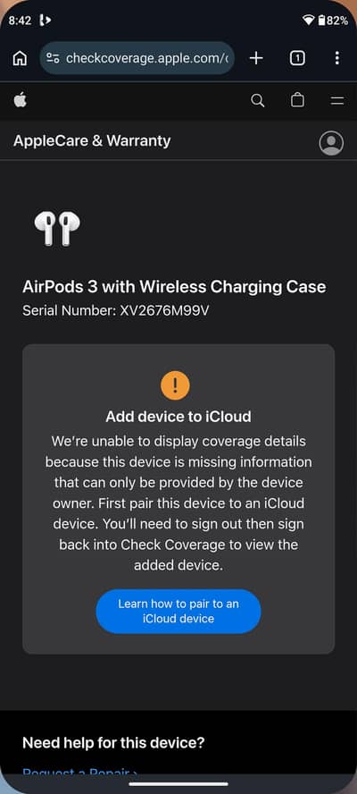 selling apple airpods 3 wireless charging case