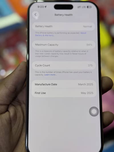 Apple iPhone 16 Pro Max 256gb with box and cable