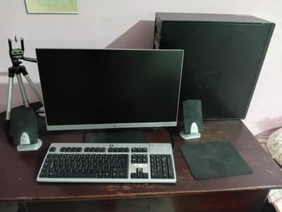 Hp Workstation and Border less LCD 22 inch || Computer
