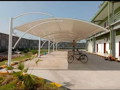 Canopy shade / Hypar shade / Folding shade / Pvc tensile car parking