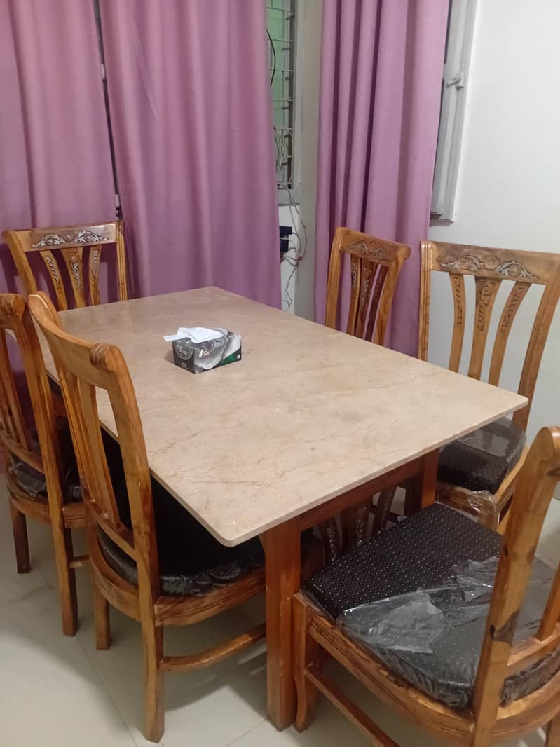 Dining table ( 6 chairs ) 0