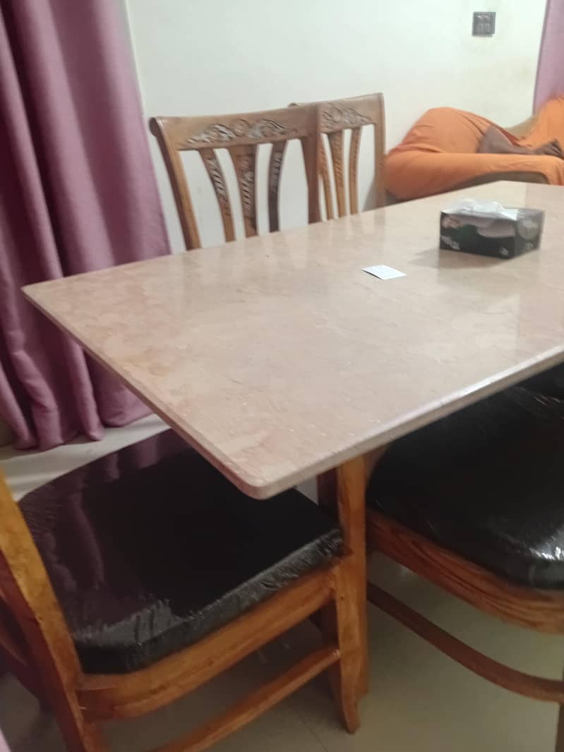 Dining table ( 6 chairs ) 1
