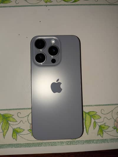 Apple iPhone 15 Pro Natural Titanium Colour