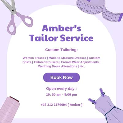 Tailor services for bahria town karachi