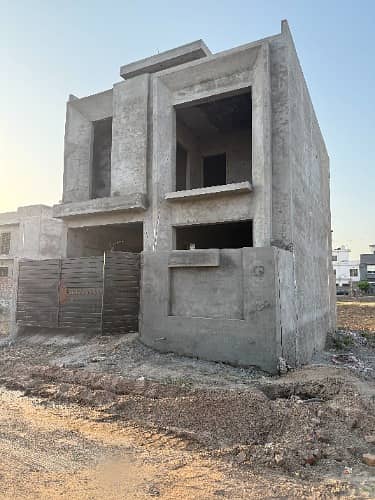 5 Marla Gray Structure Available For Sale At 40Ft Wide Road In Platinum Block Park View City Lahore