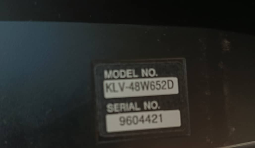Sony led 3