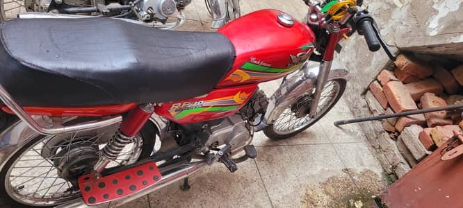 70cc Bike – Documents Clear | Biometric On Spot Available | Road Price