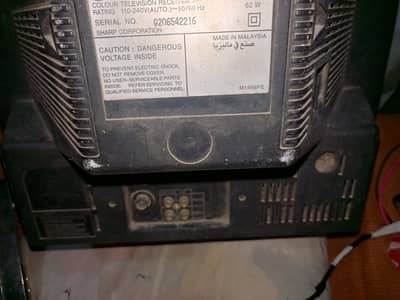 Tv sharp for sale receiver new ok urgent sale