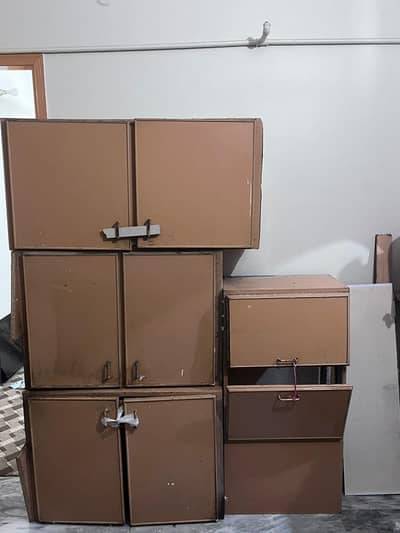 Cabinets kitchen used old