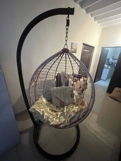 Hanging egg chair for kids and adults both