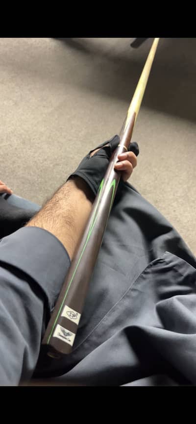 2 piece snooker cue with extension