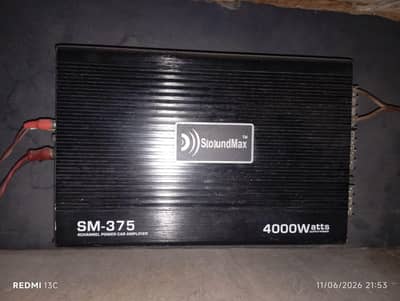 sound Max Amplifier 4 channel