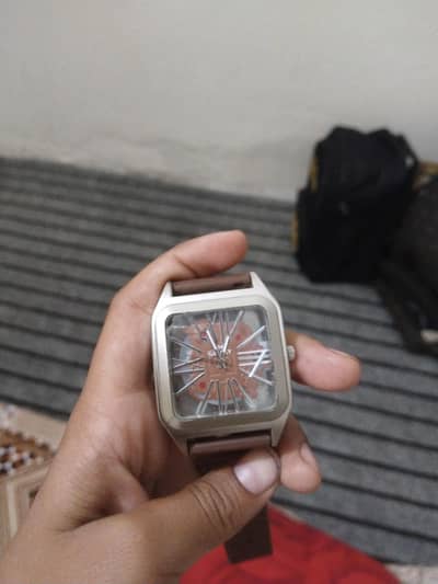 stylish brown strap wrist watch for sale classic brown watch