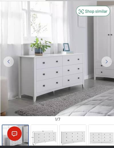 Chester | Ikea Chest of 6 Drawer |  Luxury Chester With Mirror