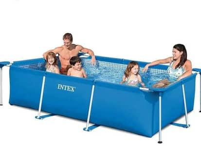 Intex swimming pool 8.5 ft X 5.2 ft X 2ft