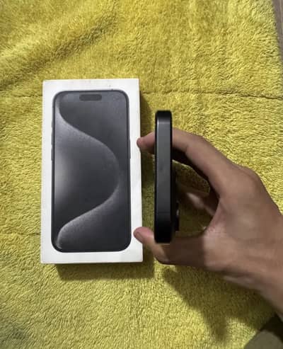 iPhone 15 Pro Black Titanium