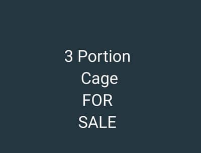 3 Portion Iron Cage Available