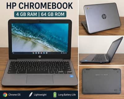 HP Chromebook – 4GB RAM / 64GB Storage