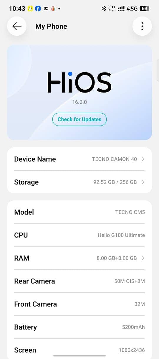 Tecno CAMON 40 2
