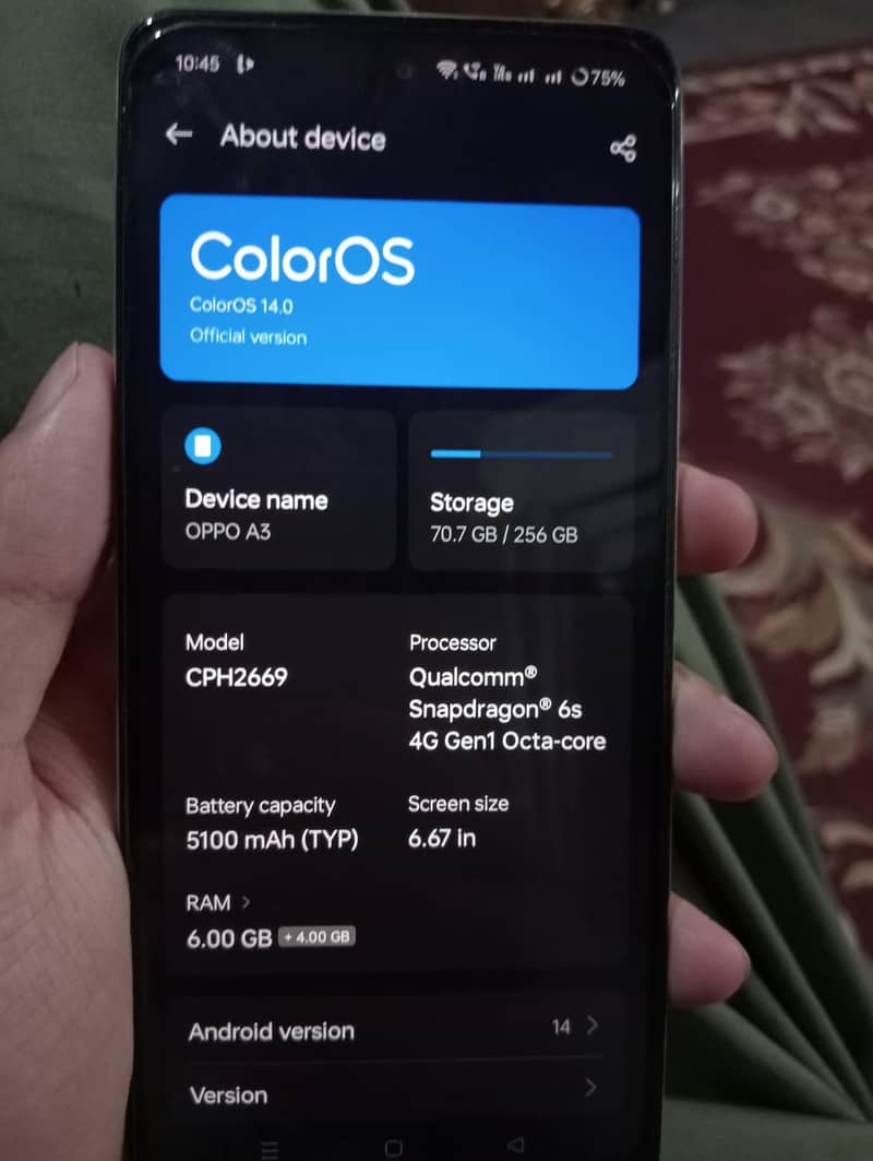 OPPO A3 2