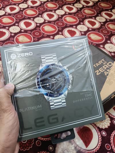 ZERO LEGACY Smart Watch (Silver Blue)