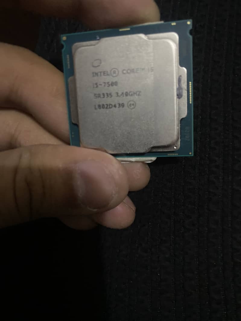 Intel processor i5-7500 0