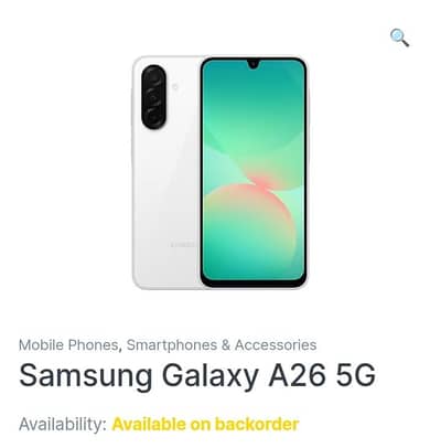 Samsung Mobile A26
