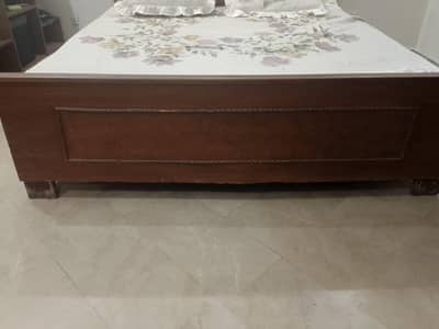 bed and mattress
