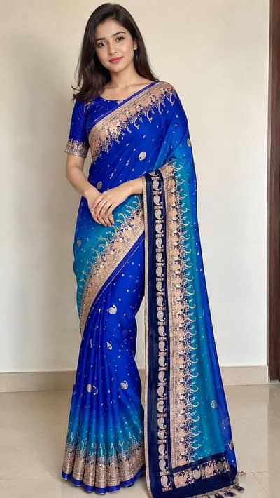 beautiful Fancy Sari For sale-Excellwnt condition