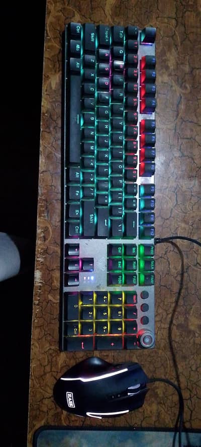 FULL RGB KEYBOARK MOUSE