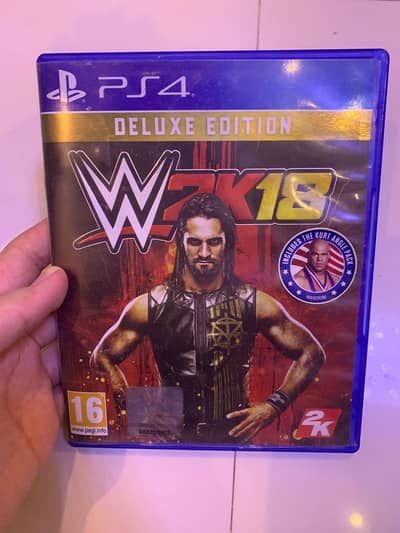 WWE 2K18 DELUXE EDITION FOR PS4