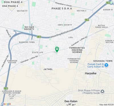 18 Marla Residential Plot Is Available In Lake City Meadows Phase 1 - Block E