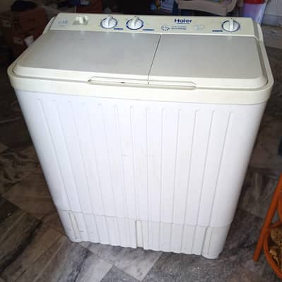 HAIER Semi Automatic Washing Dryer Machine