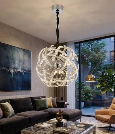 Crystal Sphere Elegent Chandelier