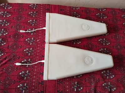 Pair of Signal Receiver Devices with RGB-6 32P Coaxial cables